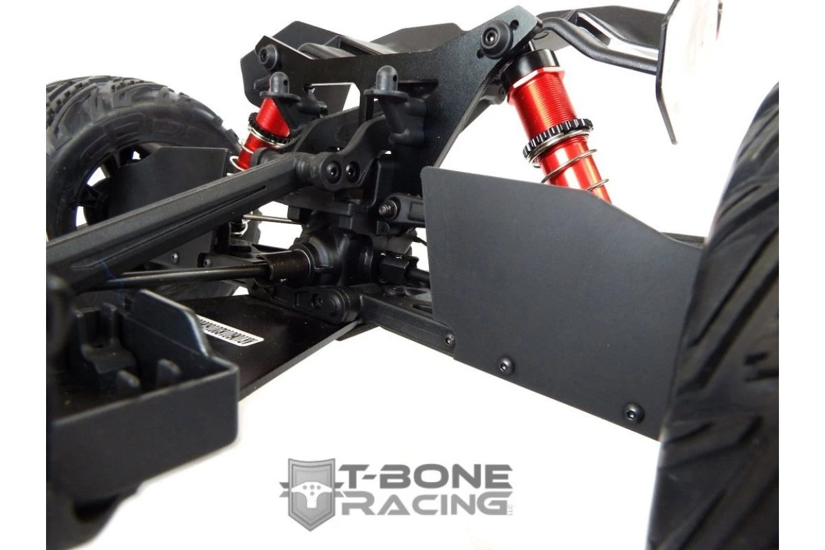 T-Bone Racing Black ARRMA Kraton Arrière Mud Guard Pour Les Bras De Suspension 4 T-Bone Racing Black ARRMA Kraton Arrière Mud Guard Pour Les Bras De Suspension – Image 2