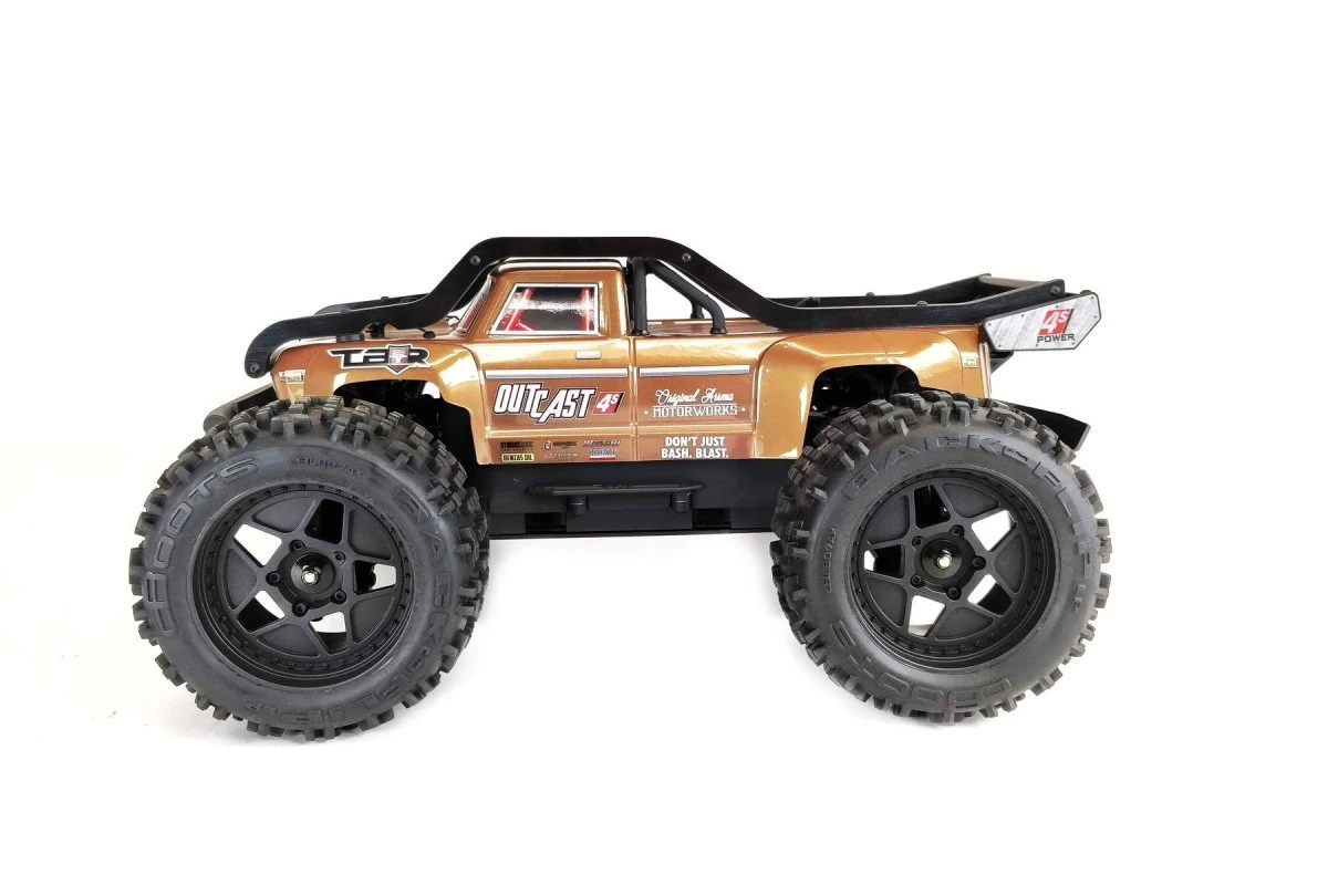 10118:00 T-Bone Racing Black ARRMA Outcast 4S R1 EXO Cage De Roulement Externe 3 10118:00 T-Bone Racing Black ARRMA Outcast 4S R1 EXO Cage De Roulement Externe
