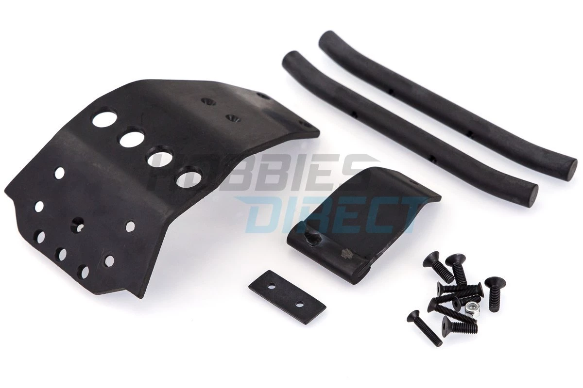 12018.T-Bone Racing Black Axial Yeti Front XV4 Bumper 4 12018.T-Bone Racing Black Axial Yeti Front XV4 Bumper – Image 2