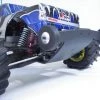T-Bone Racing Black Traxxas E-Maxx Arrière V4 Bumper & Wheelie Bar