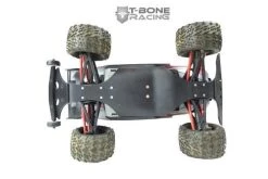 T-Bone Racing Black Traxxas 1/16 E-Revo Châssis Brace & Wheelie Bar
