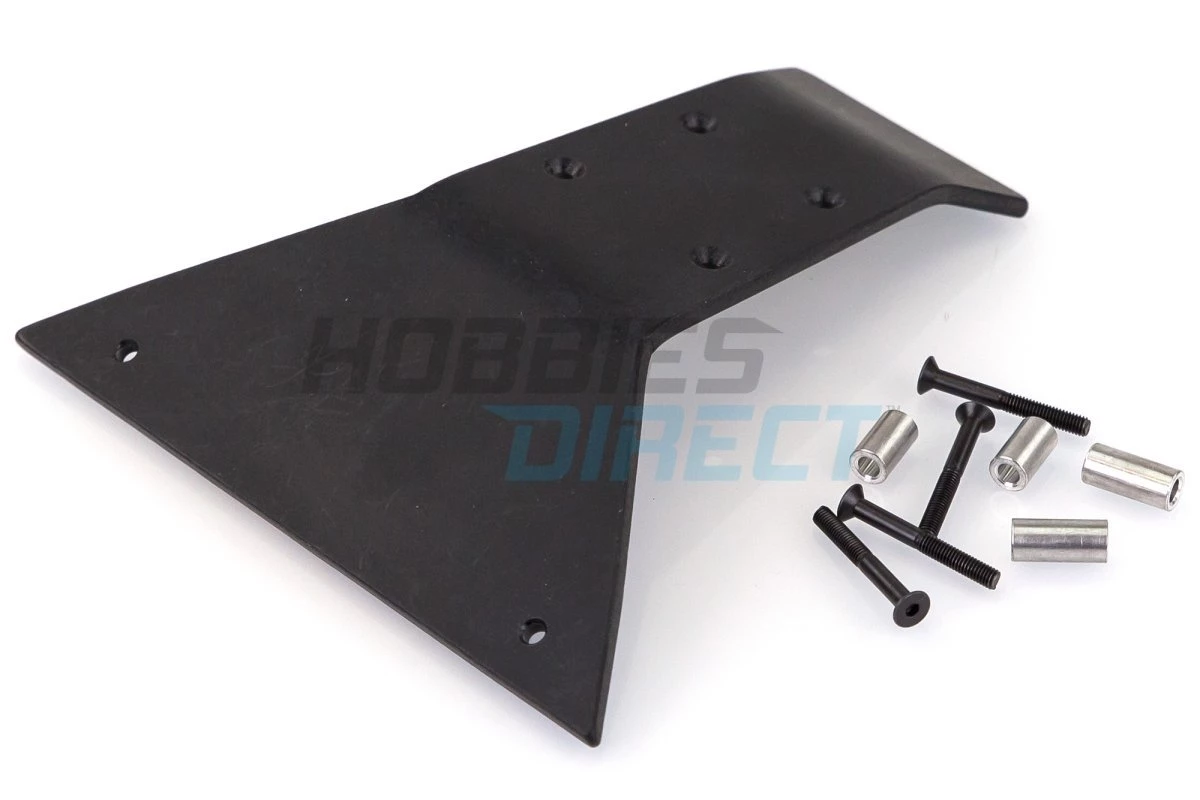 T-Bone Racing Black Traxxas 1/10 Summit Avant Bumper Skid 4 T-Bone Racing Black Traxxas 1/10 Summit Avant Bumper Skid – Image 2