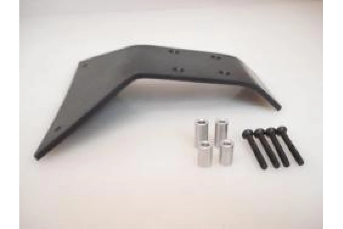 T-Bone Racing Black Traxxas 1/10 Summit Avant Bumper Skid 5 T-Bone Racing Black Traxxas 1/10 Summit Avant Bumper Skid – Image 3