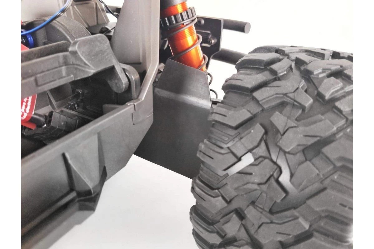 62215.00 T-Bone Racing Black Traxxas Maxx 4S Arrière Mud Guard Pour Le Jeu De Bras De Suspension 2 62215.00 T-Bone Racing Black Traxxas Maxx 4S Arrière Mud Guard Pour Le Jeu De Bras De Suspension